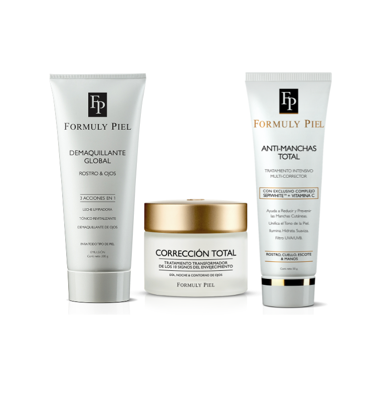 Rutina Corrección Total Anti Manchas y limpieza Formuly Piel