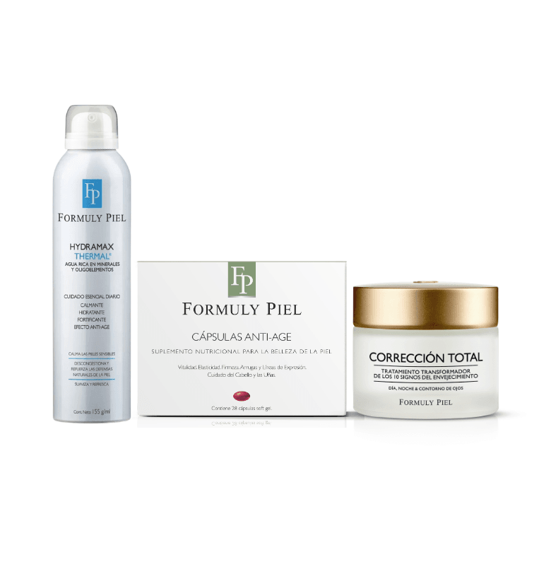 Rutina Corrección Total, Frescura y Nutrición Antiage Formuly Piel