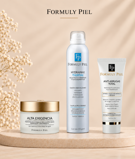 Rutina Alta Exigencia, Frescura y Antiarrugas Formuly Piel